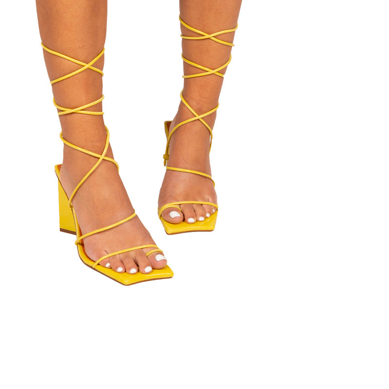 Pelagia Yellow Leather (6568182448208)