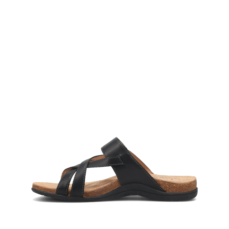 Side angle image of Taos Footwear Perfect Black Size 6