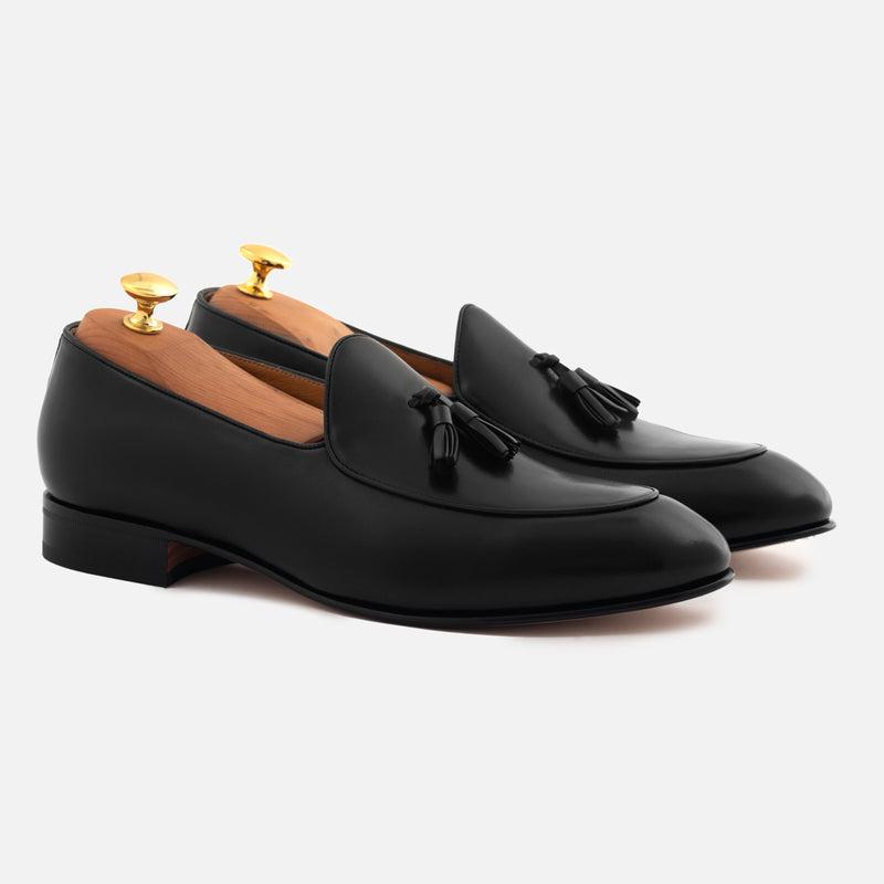Perry Belgian Loafer - Full Grain Leather - Men's