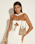 PIPER HANDLE BAG - GOLD-DIAMANTE-Handbags-Billini-O/S-Billini