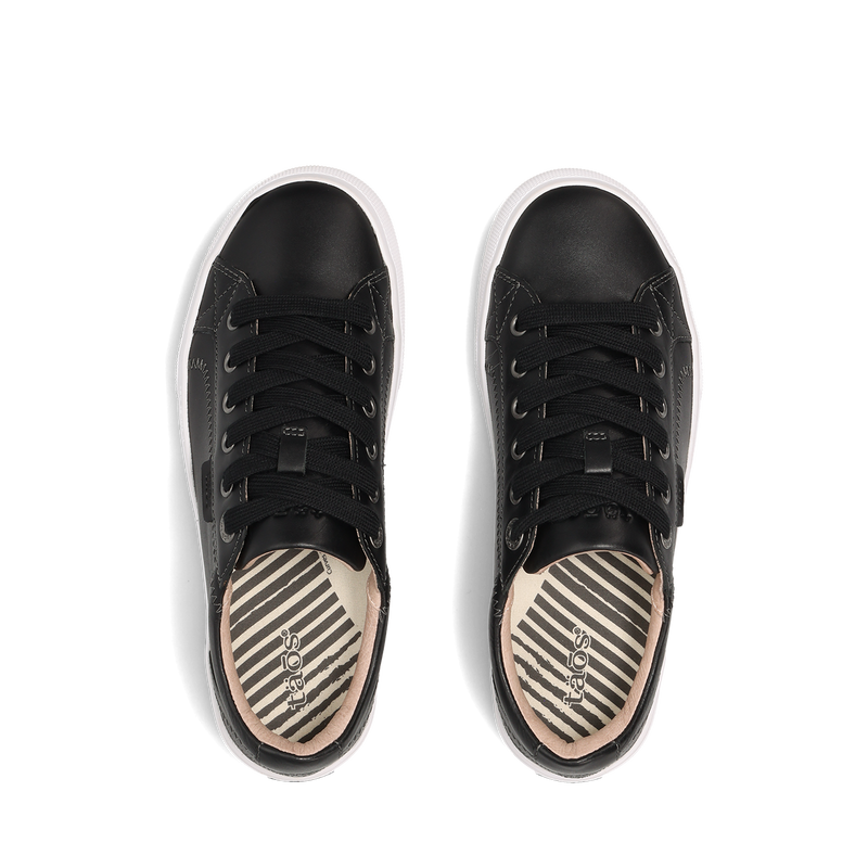 Top down Image of Plim Soul Lux Black/White 9.5