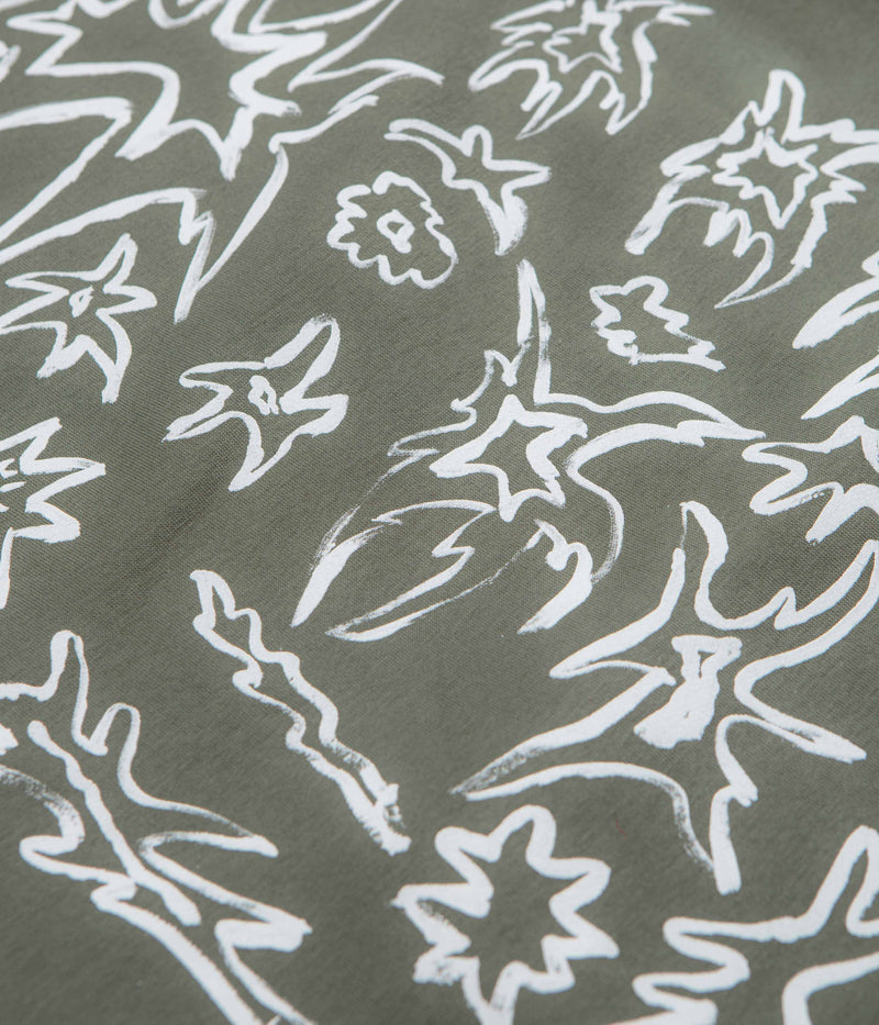 Poetic Collective Tribal Hoodie in Khaki