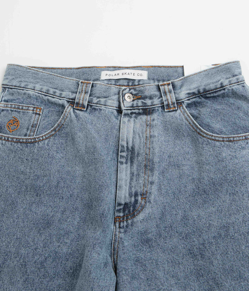 Polar Big Boy Jeans in Heavy Washed Blue