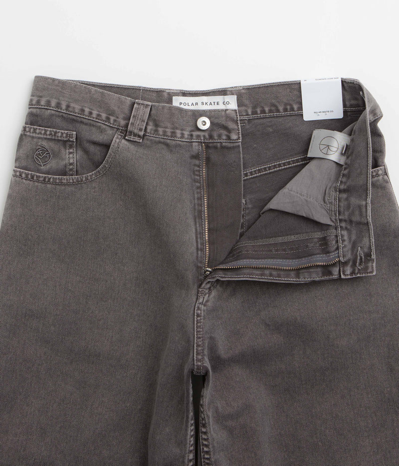 Polar Big Boy Shorts in Washed Grey