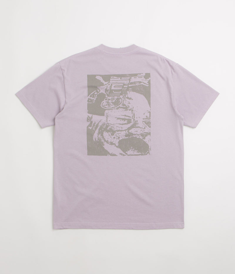 Polar Conflict Scenario T-Shirt in Pale Purple