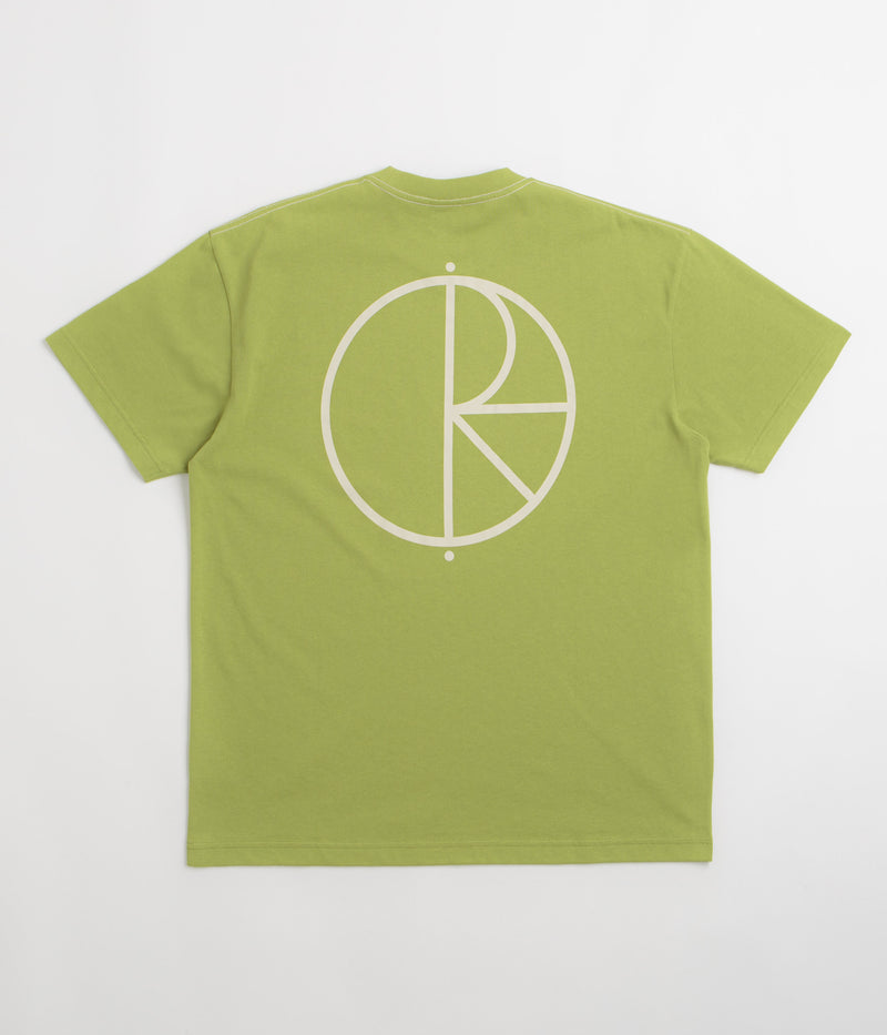 Polar Contrast Stroke Logo T-Shirt in Peridot