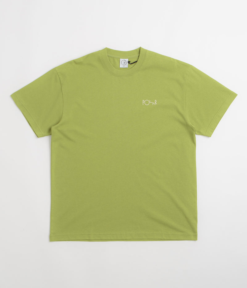 Polar Contrast Stroke Logo T-Shirt in Peridot
