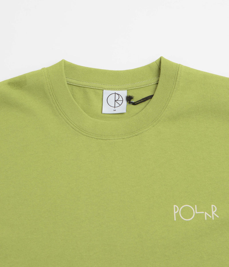 Polar Contrast Stroke Logo T-Shirt in Peridot