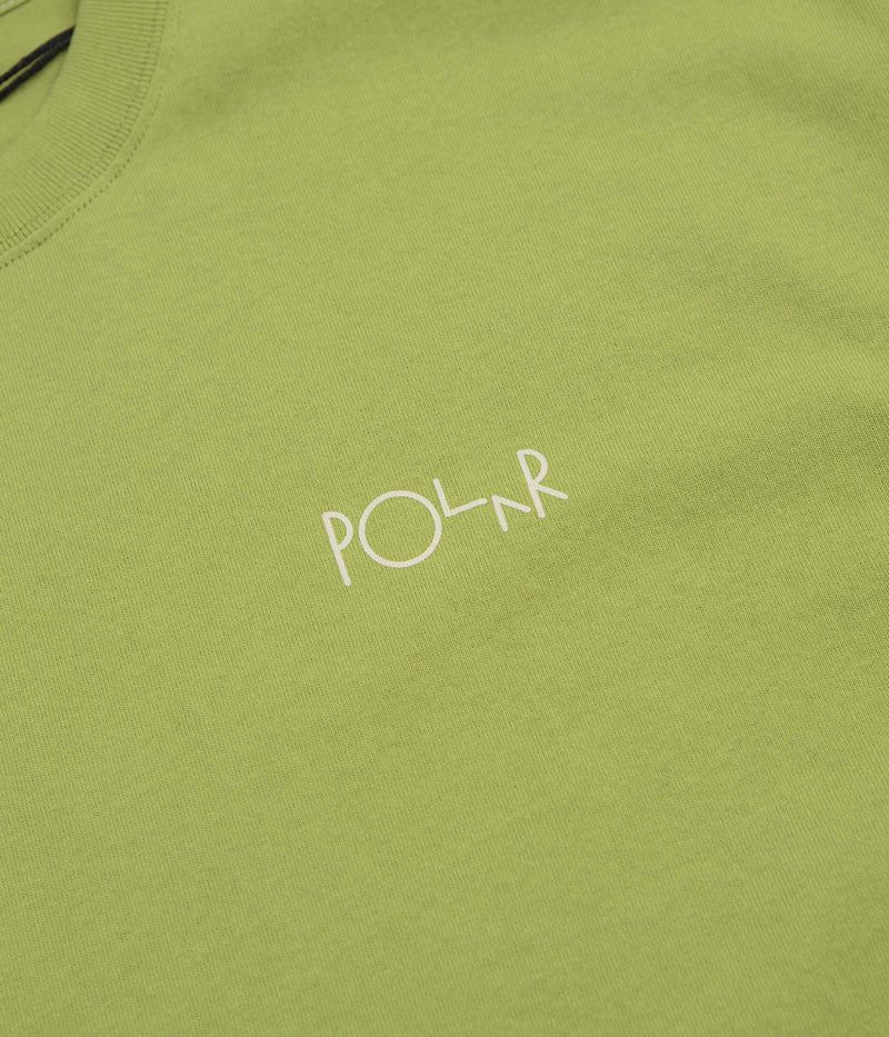 Polar Contrast Stroke Logo T-Shirt in Peridot