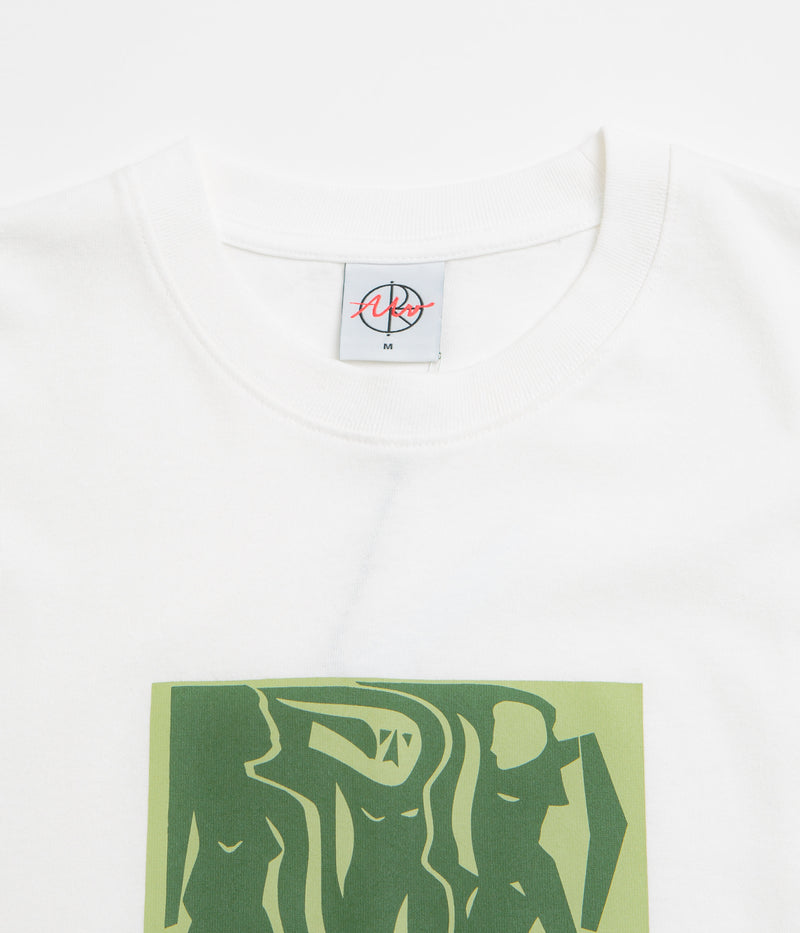 Polar Cut Outs T-Shirt in White