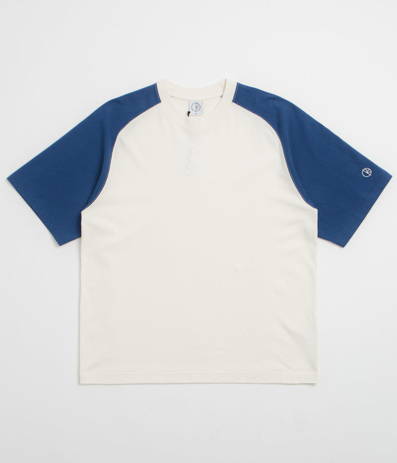 Polar Doe T-Shirt in Ivory and Ultramarine