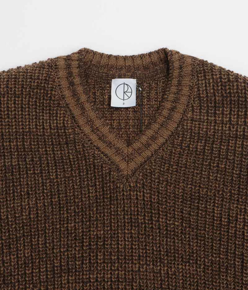 Polar Eve Sweatshirt in Brown Marl