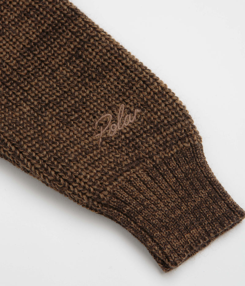 Polar Eve Sweatshirt in Brown Marl