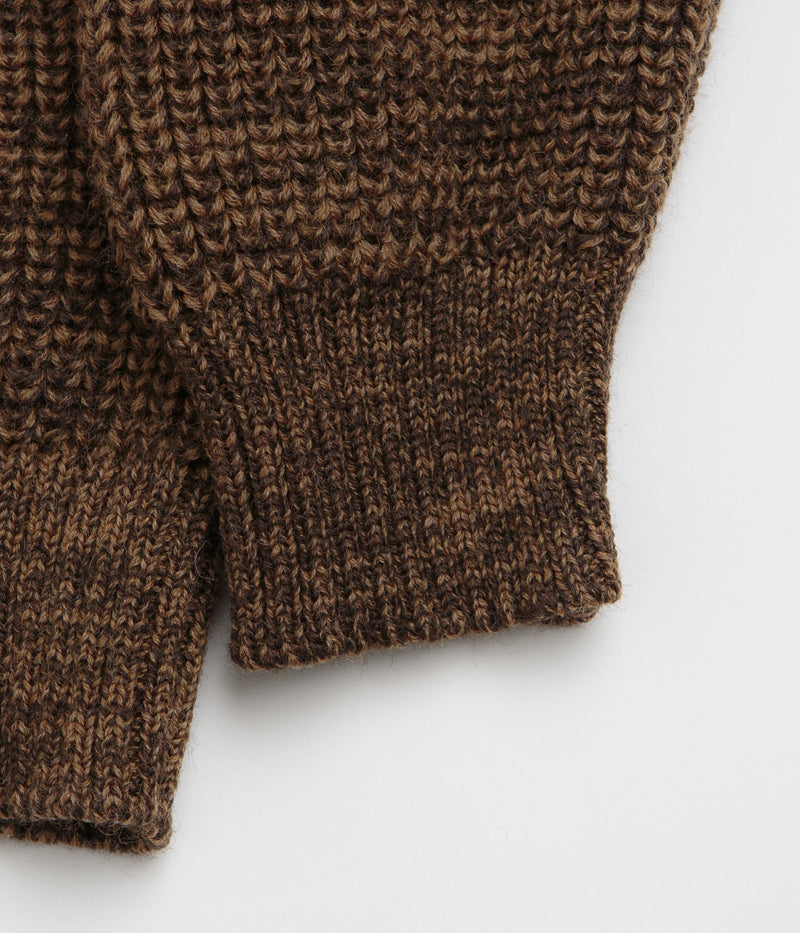 Polar Eve Sweatshirt in Brown Marl