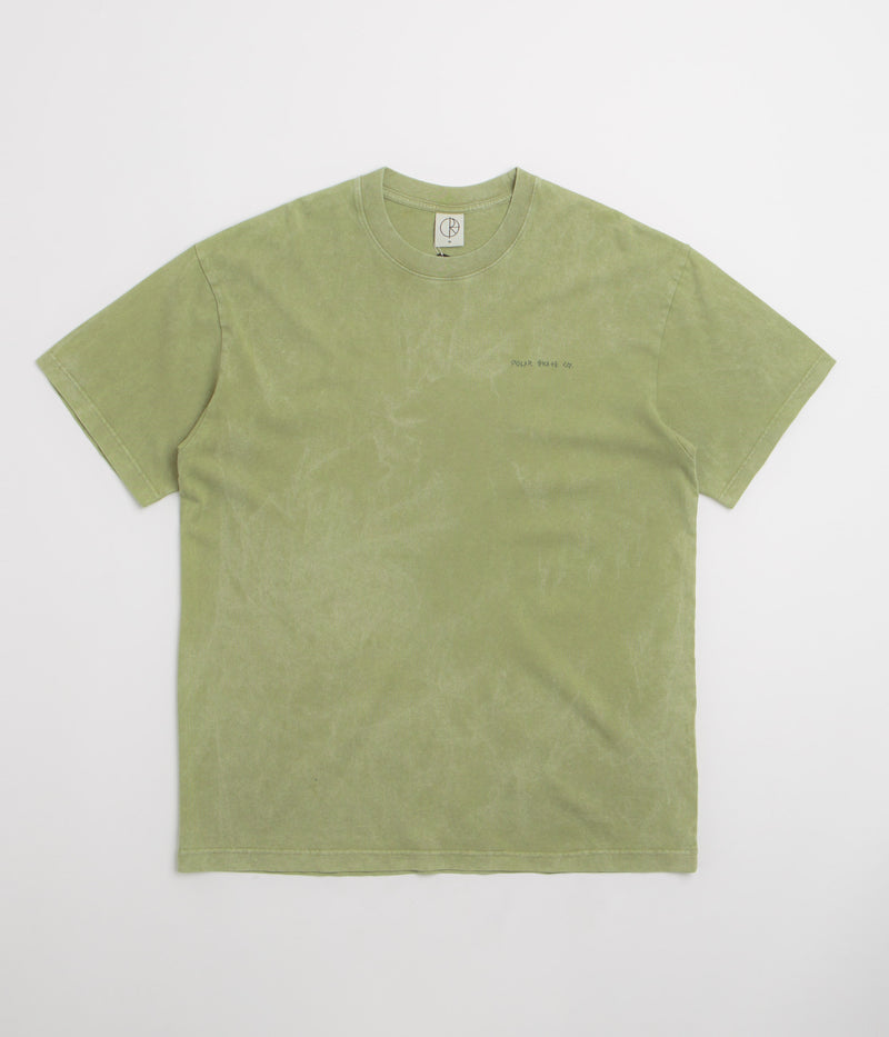 Polar IOTIT Acid T-Shirt in Army Green