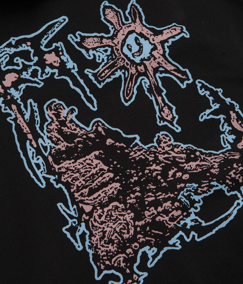 Polar Lovely Day Dave Hoodie in Black