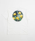 Polar Martas Roses Fill Logo T-Shirt in White