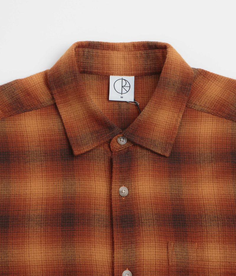 Polar Mitchel Shirt in Caramel Check