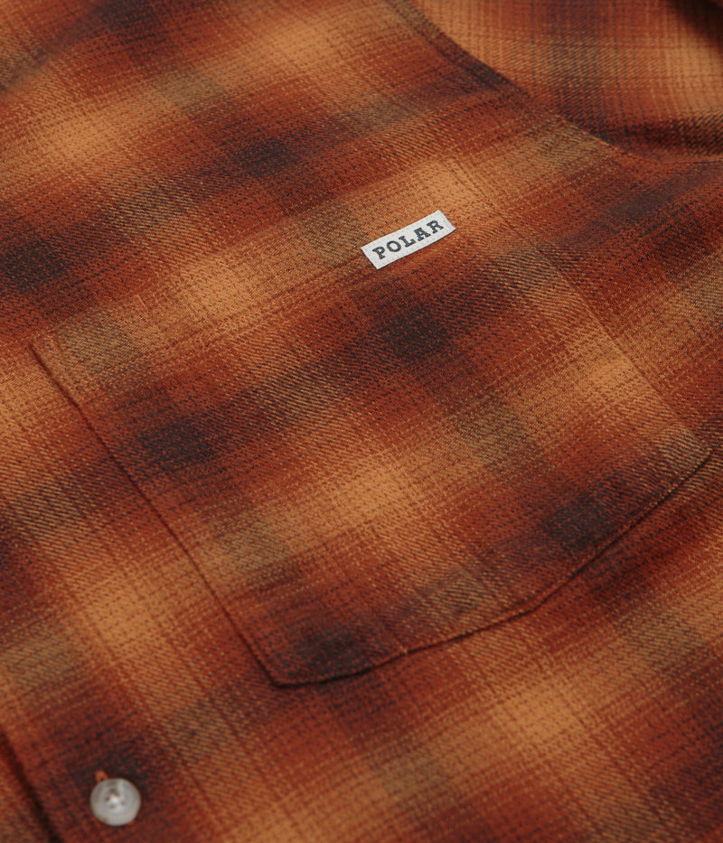 Polar Mitchel Shirt in Caramel Check