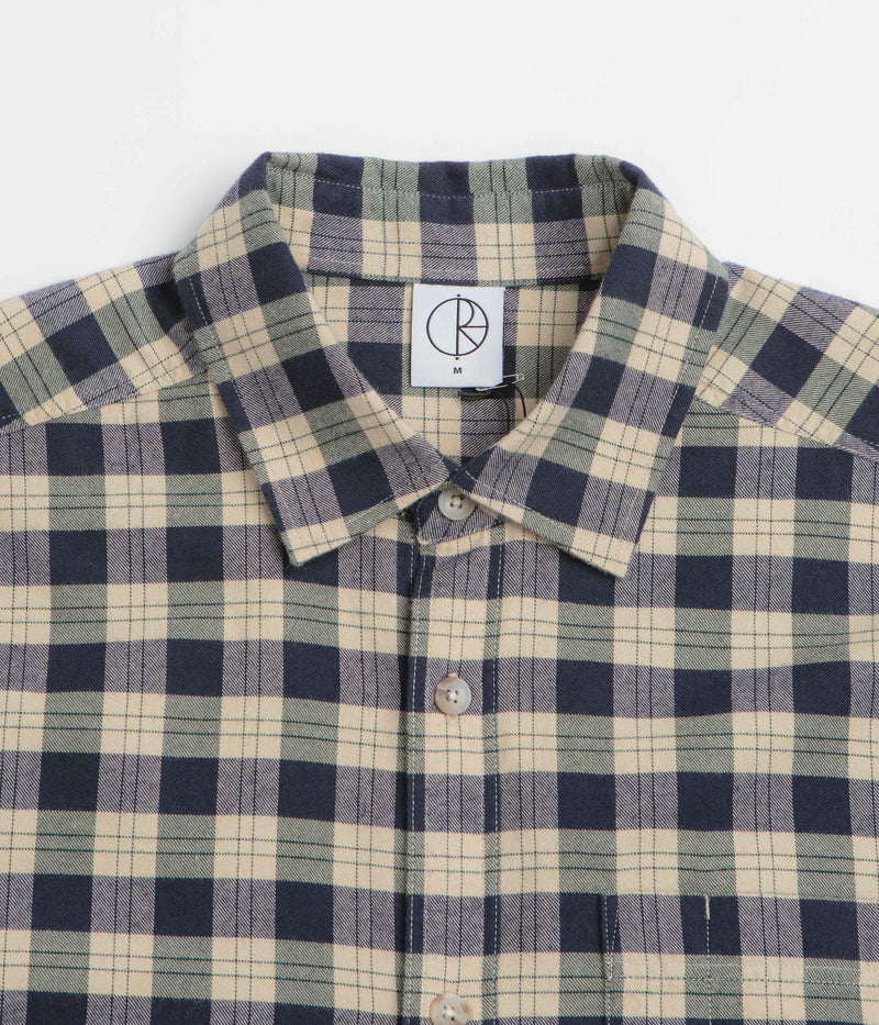 Polar Mitchel Shirt in Teal and Butter