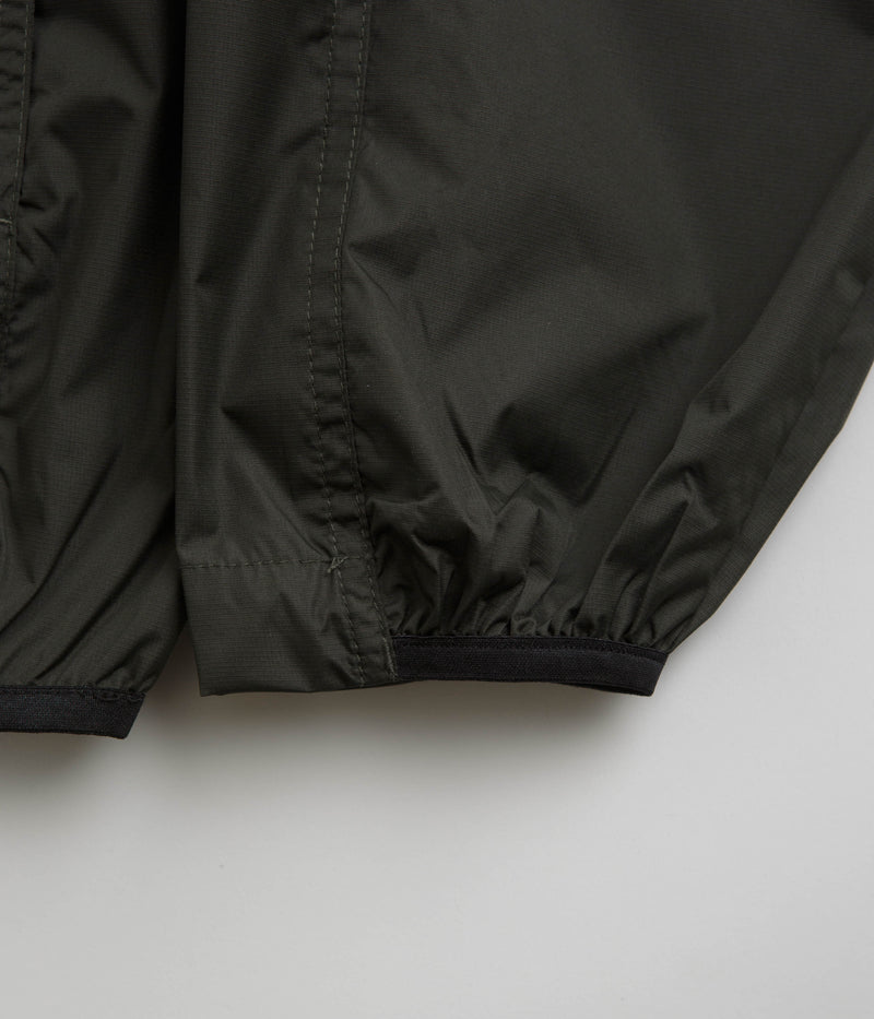 Polar Packable Anorak Jacket in Dirty Black