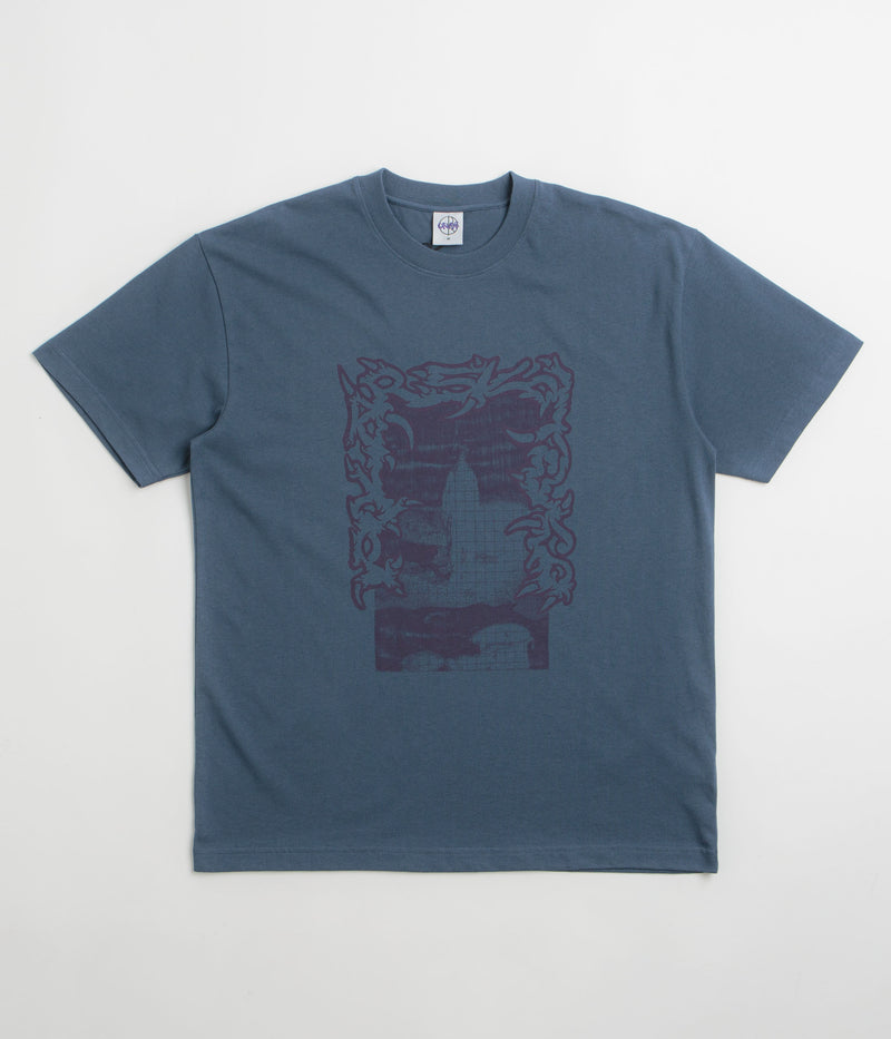 Polar Passing Resemblance T-Shirt in Grey Blue