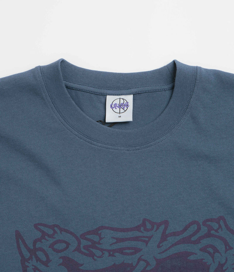Polar Passing Resemblance T-Shirt in Grey Blue