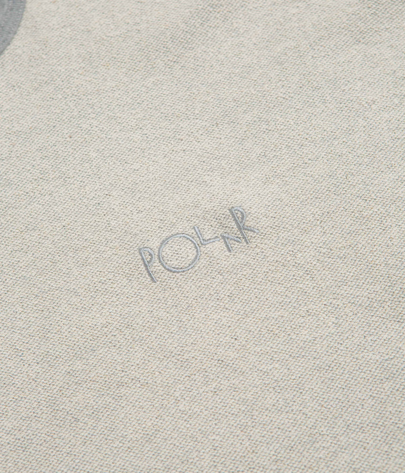Polar Reversed Crewneck Sweatshirt in Heather Grey