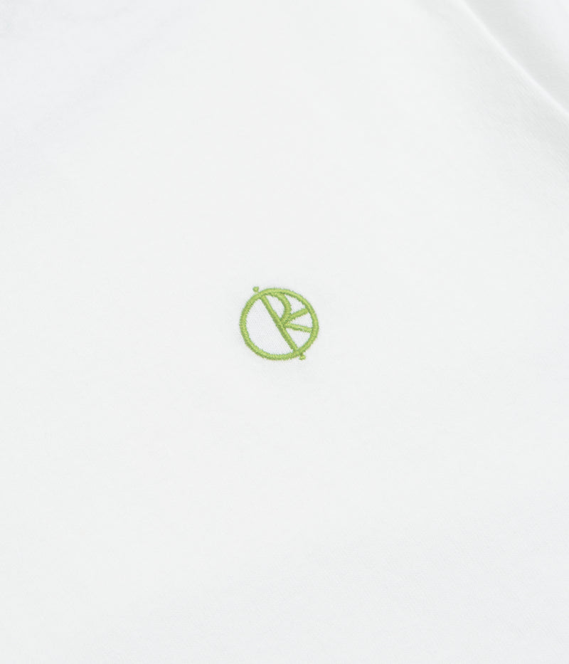Polar Ringer T-Shirt in White and Peridot