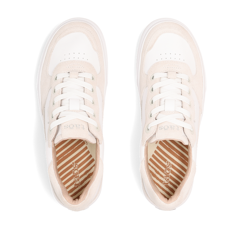 Top down image of Pop Soul White/Ice Suede 9.5