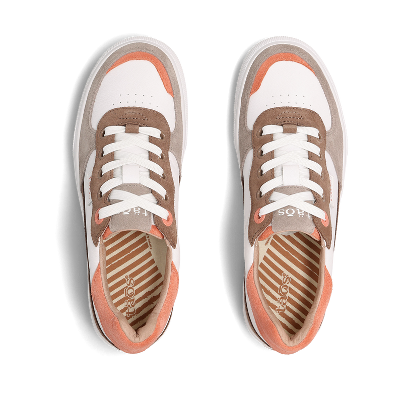 Top down image of Pop Soul Walnut/Peach Multi 9