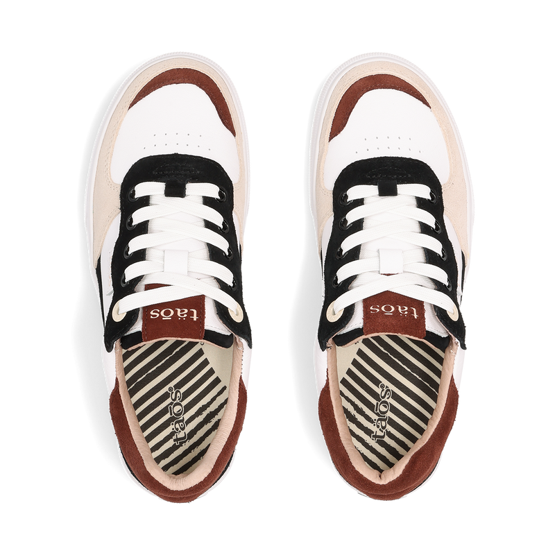Top down image of Pop Soul Black/Brown Multi 6