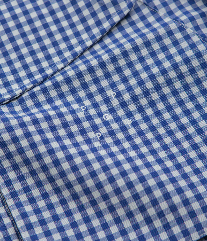 Pop Trading Company Checked Boxer Overshirt in Checked