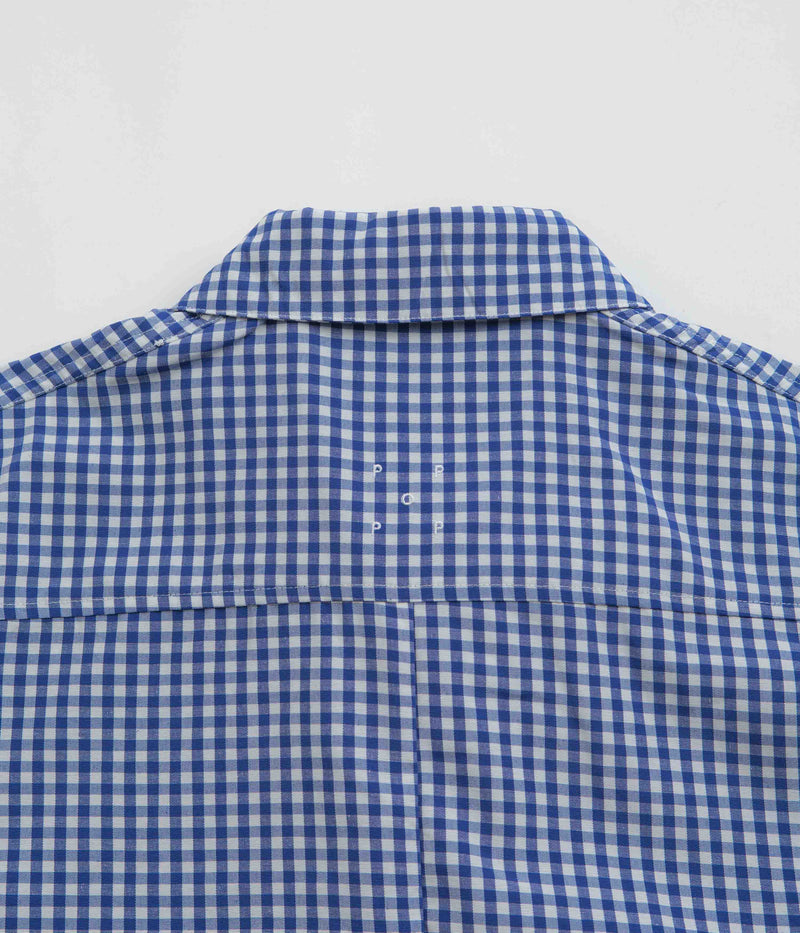 Pop Trading Company Checked Boxer Overshirt in Checked