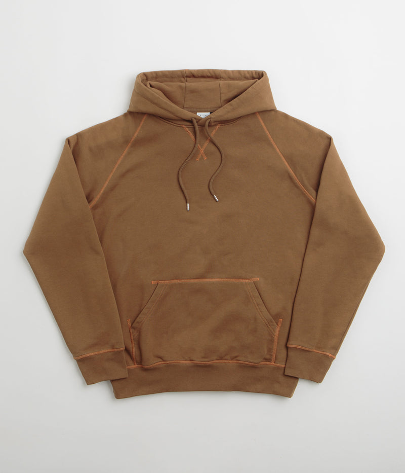 Pop Trading Company Logo Hoodie in Bison
