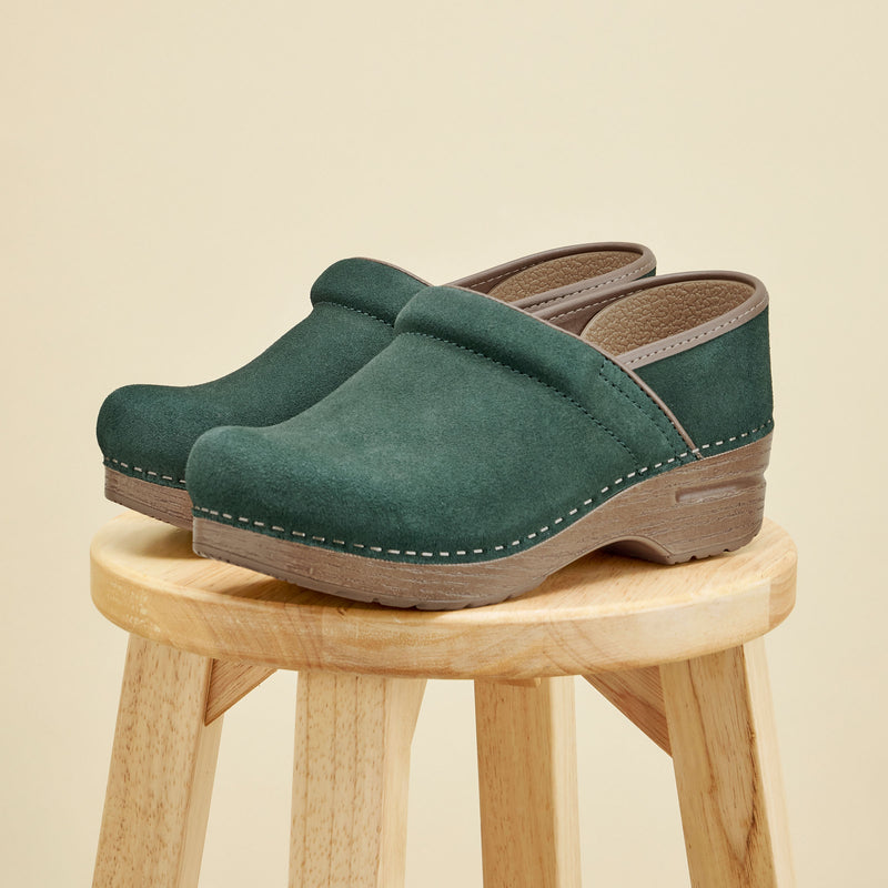 Professional Evergreen Suede