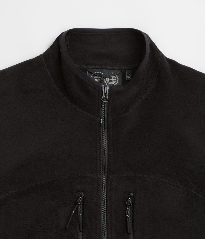 Purple Mountain Observatory Artic Fleece in Black