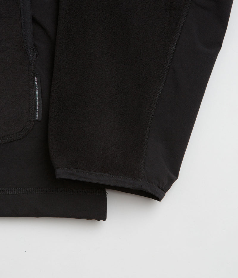 Purple Mountain Observatory Artic Fleece in Black
