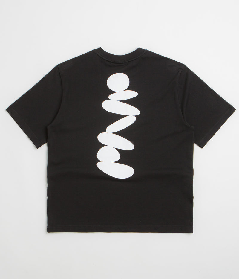 Purple Mountain Observatory Boulders T-Shirt in Black