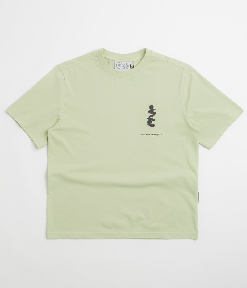 Purple Mountain Observatory Boulders T-Shirt in Sage