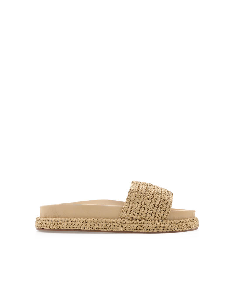 QUARTILLA - NATURAL RAFFIA-Sandals-Billini-Billini