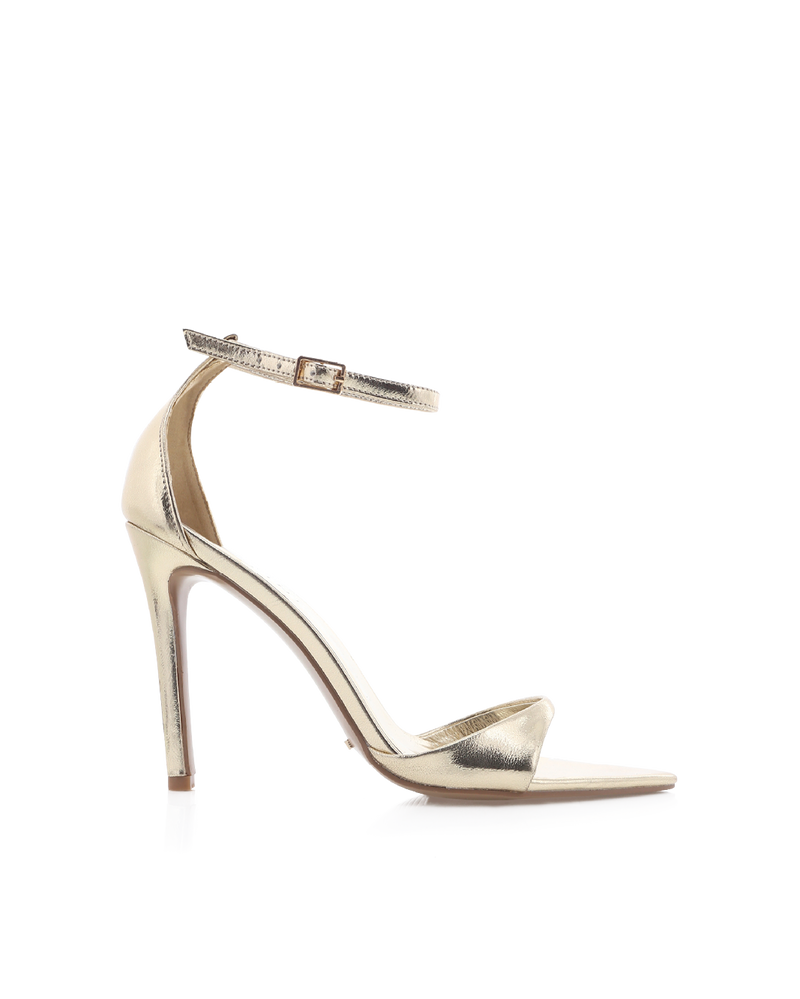 QUEENA - GOLD METALLIC-Heels-Billini-Billini