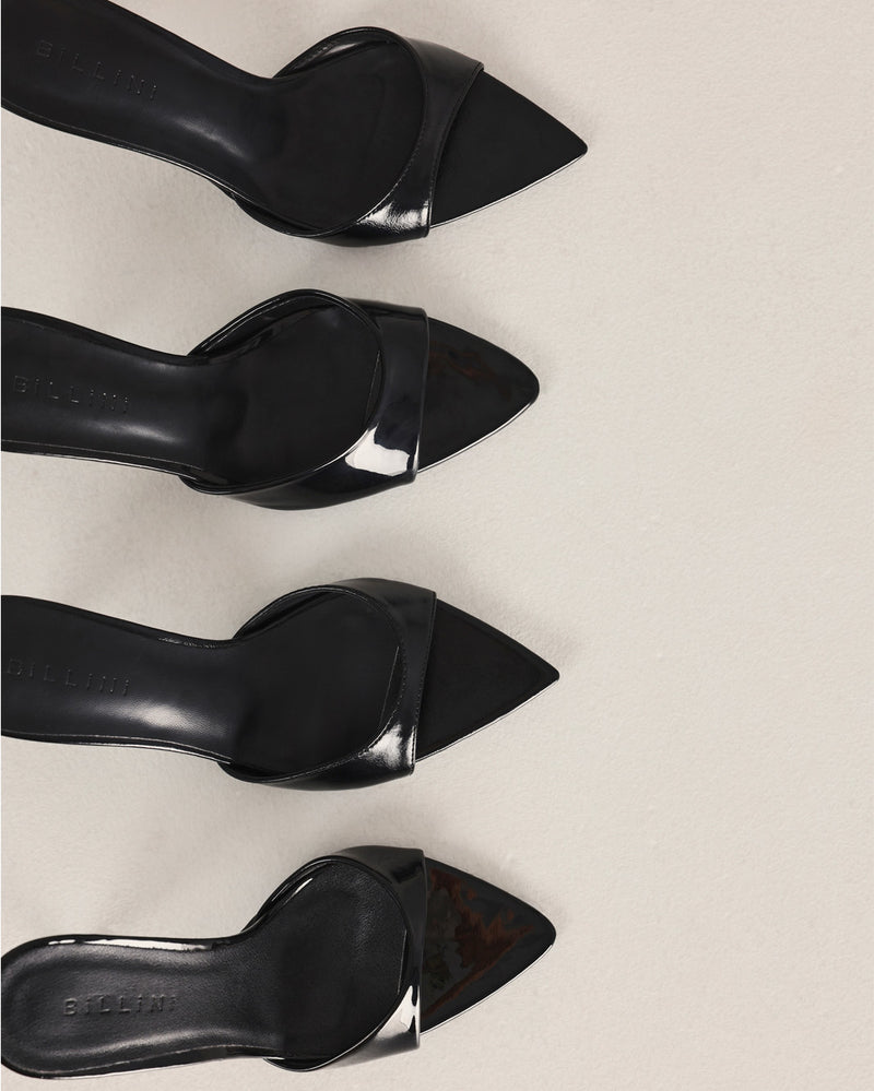 QUINBY - BLACK PATENT-Heels-Billini-Billini