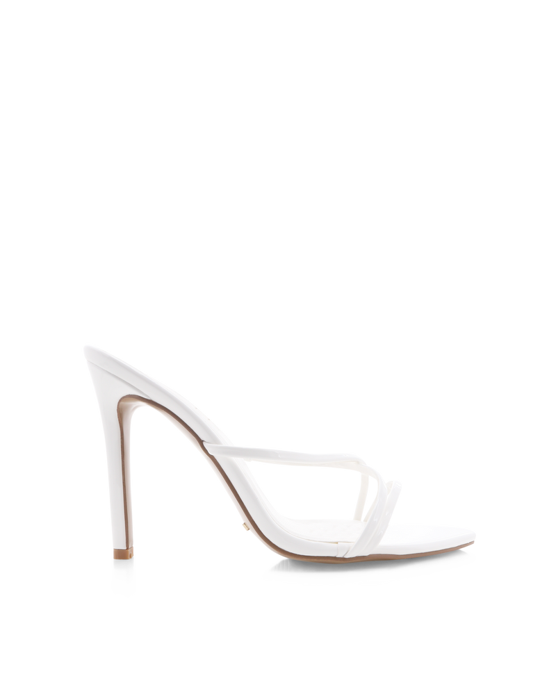 QUINT - WHITE PATENT-Heels-Billini-Billini