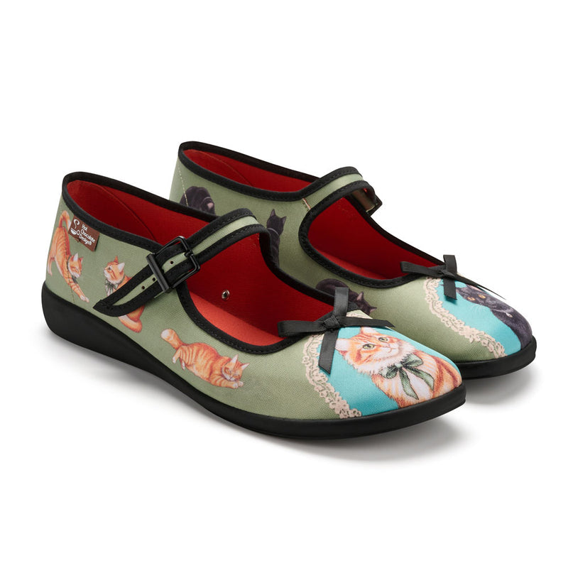 Regal Whiskers Women's Mary Jane Flats