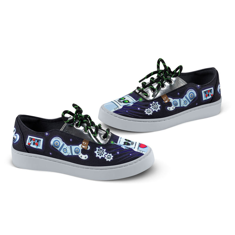 Robot Women's Casual Sneakers