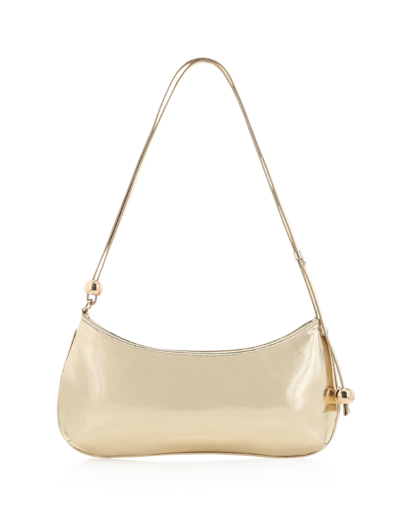 ROSABELLE SHOULDER BAG - GOLD METALLIC-Handbags-Billini-Billini