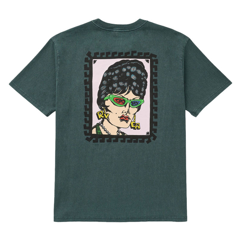 RVCA Barbra Bangles T-Shirt - Dusty Green