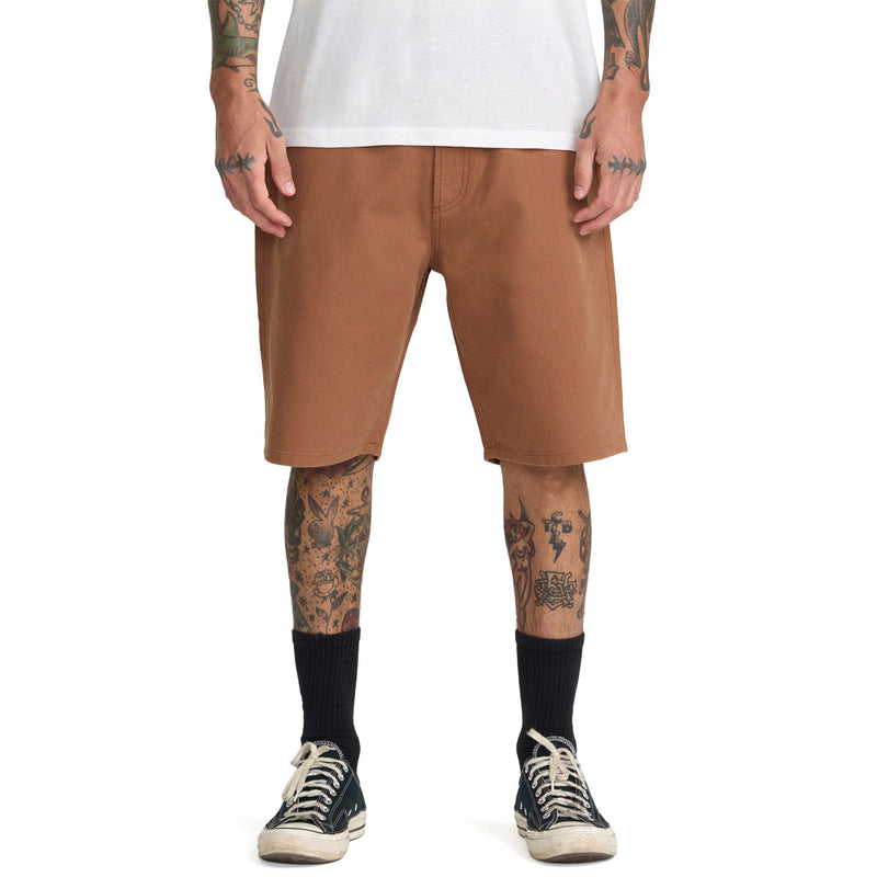 RVCA Dayshift 5 Pocket 21" Shorts - Rawhide