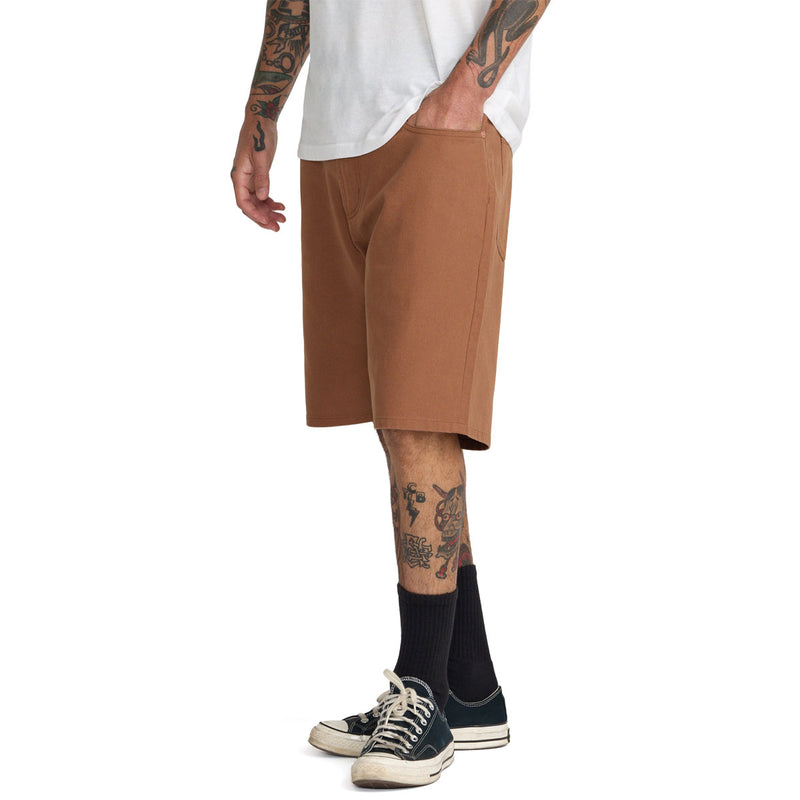 RVCA Dayshift 5 Pocket 21" Shorts - Rawhide